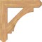 Ekena Millwork Imperial Craftsman Smooth Bracket, Western Red Cedar, 5 1/2"W x 32"D x 32"H BKT06X32X32IMP04SWR - alternate 2